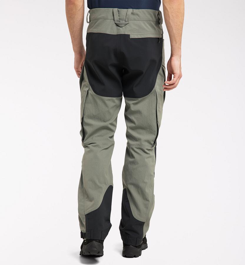 Haglöfs Mens Rugged Mountain Hiking Pants Black New Zealand 54637AIZP